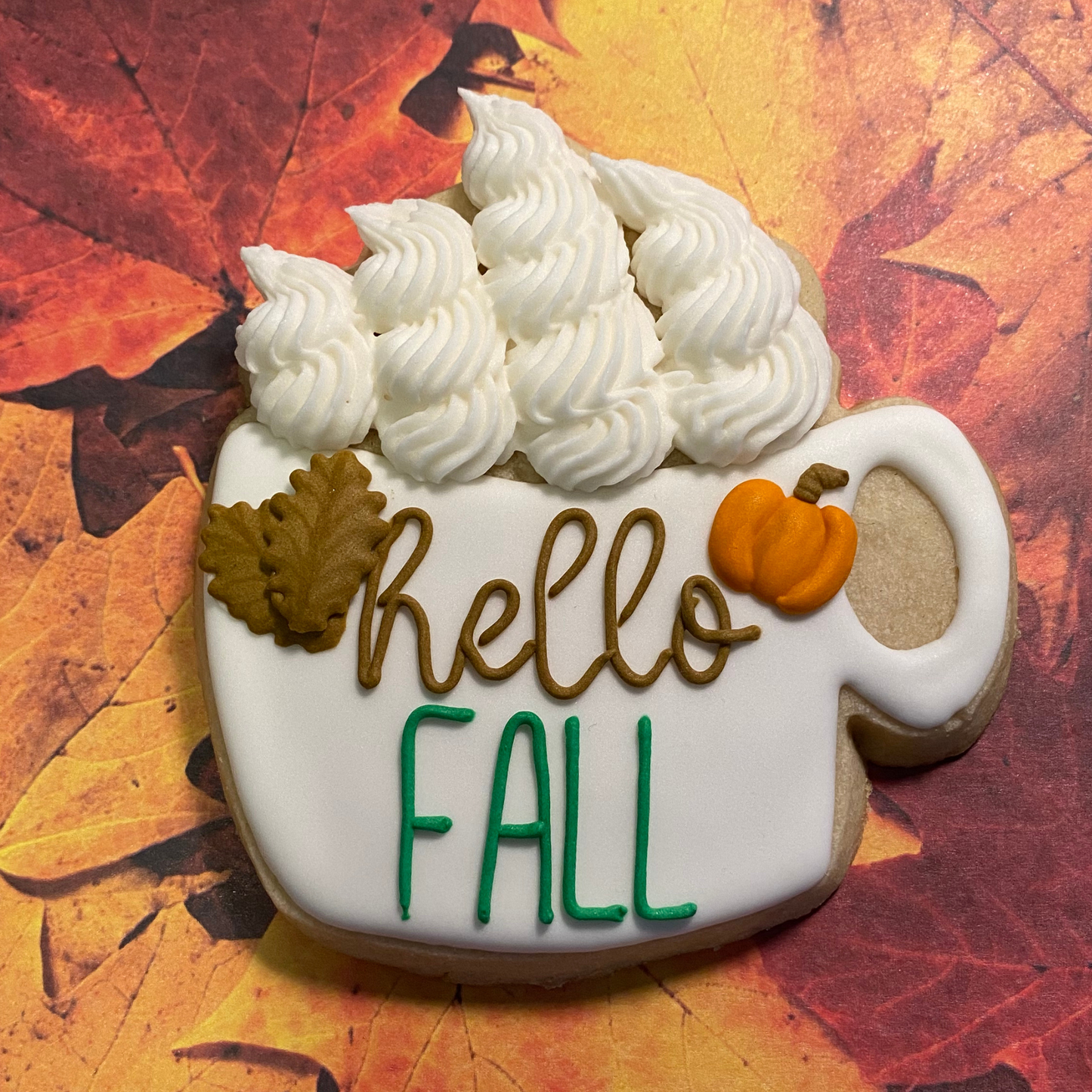 Fall Mug Cookie Set